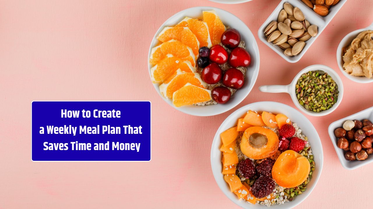 How to Create a Weekly Meal Plan That Saves Time and Money